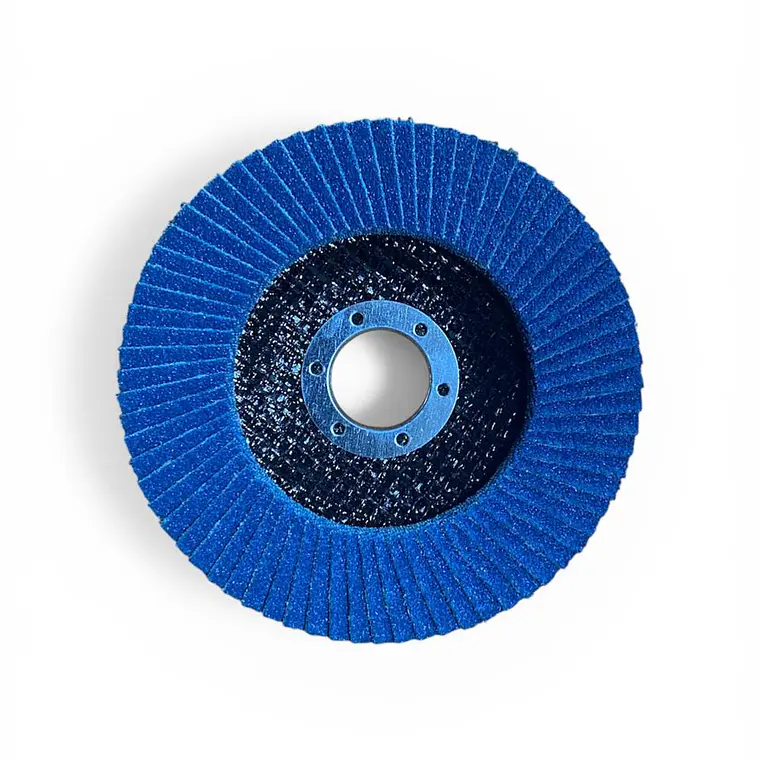 DISCO DE LIJA TRASLAPADO GRANO 80 DE 4,5 PULGADAS 2
