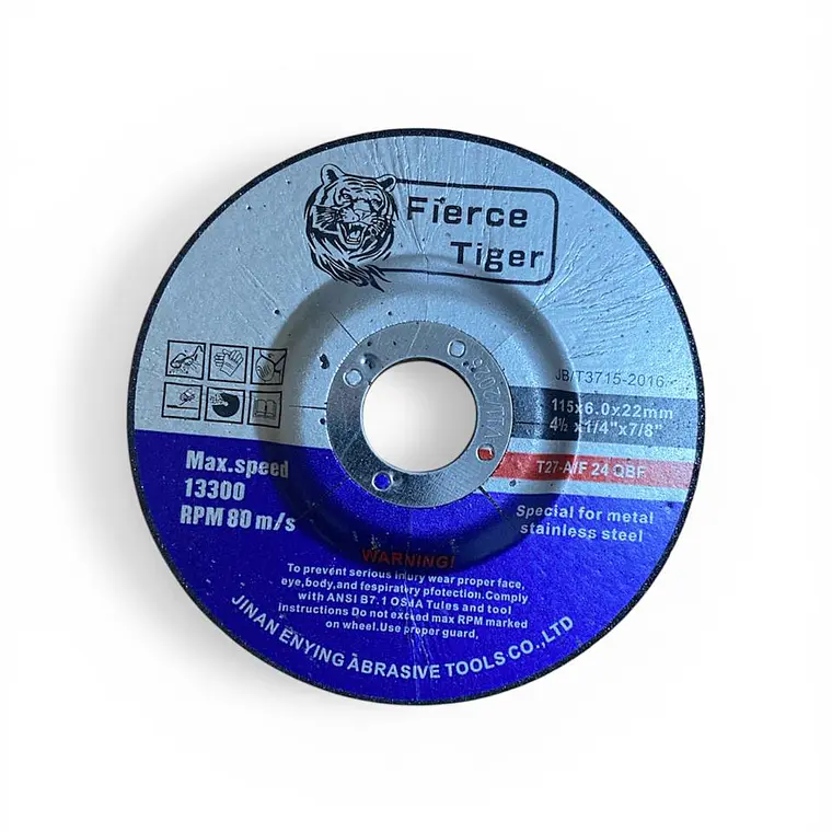 DISCO DE DESBASTE DE 4.5 PULGADAS 115 X 6.0 X 22 MM 1