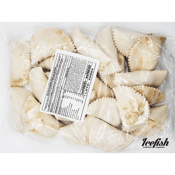 25 Empanadas Media Luna Preorneada Queso Kg. 2