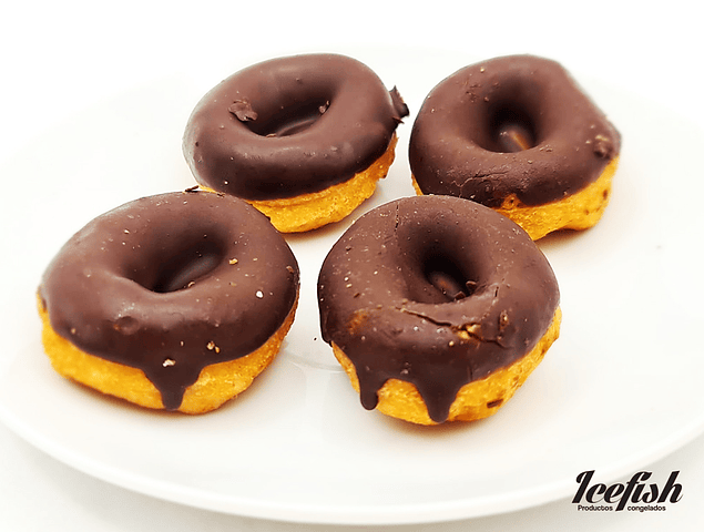20 Mini Donuts Chocolate 