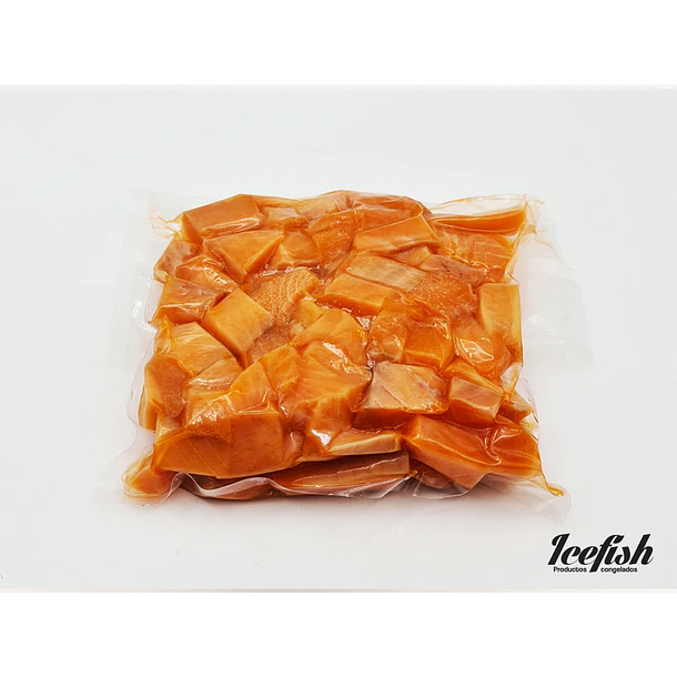 Salmón en Cubitos 500 grs. Ideal para Ceviche 2
