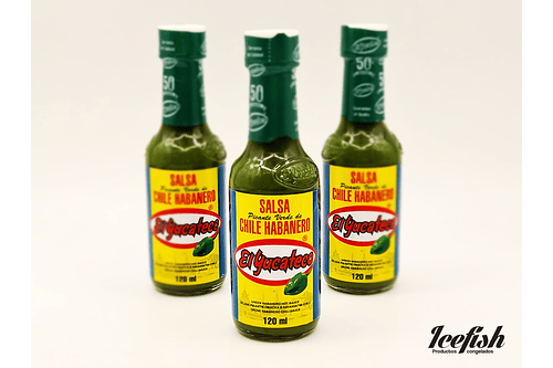 El Yucateco Habanero Salsa Verde 120 ml.