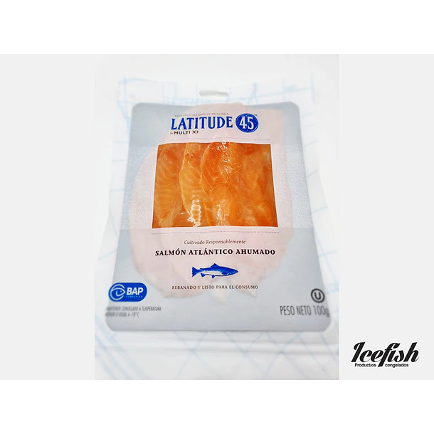 Carpaccio de Salmón Ahumado 100 grs. 1