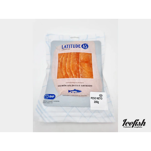 Carpaccio de Salmón Ahumado 200 grs. 1