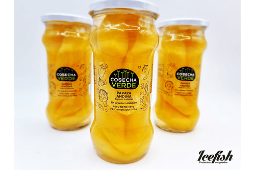 Papayas Andina  560 grs.