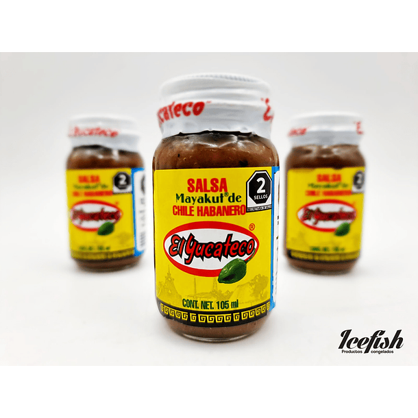 Salsa Mayakut El Yucateco Habanero 105 ml.