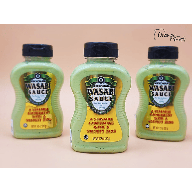 Salsa Wasabi Kikkoman 262 grs.