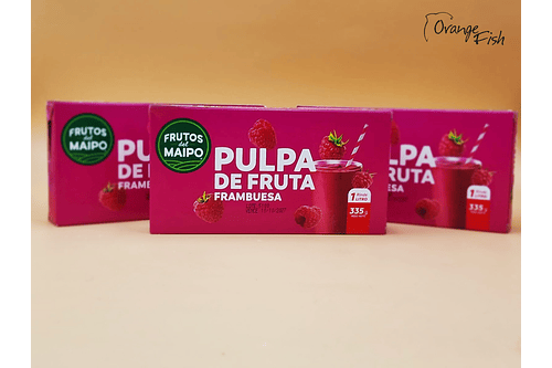Pulpa de Frambuesa 335 grs.