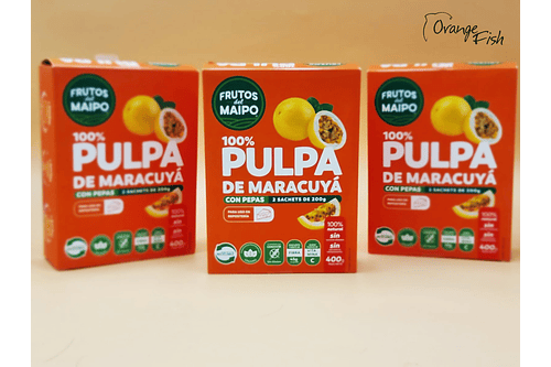 Pulpa de Maracuyá 400 grs.