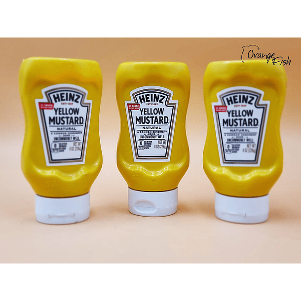 Mostaza Heinz Yellow Mustard 226 grs.