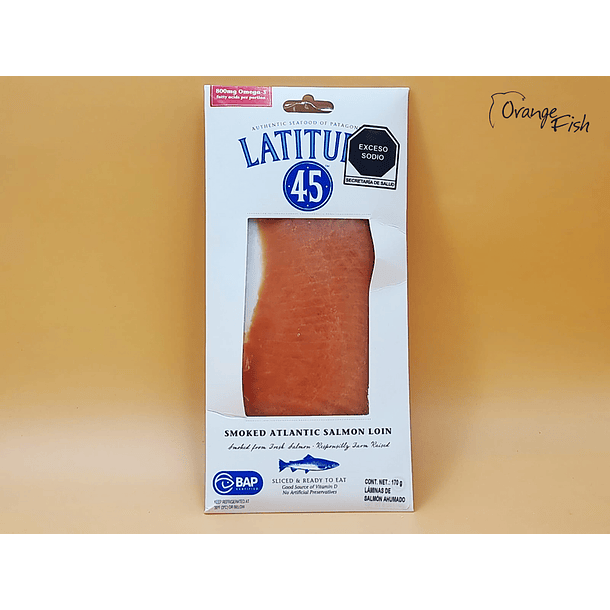 3 x 2 Salmón Ahumado Loins Sliced  170 grs.