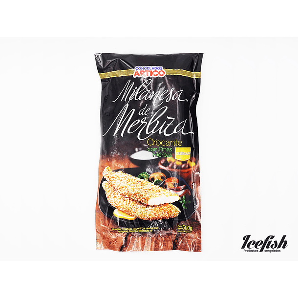 Milanesa de Merluza a la Romana 500 grs. 2