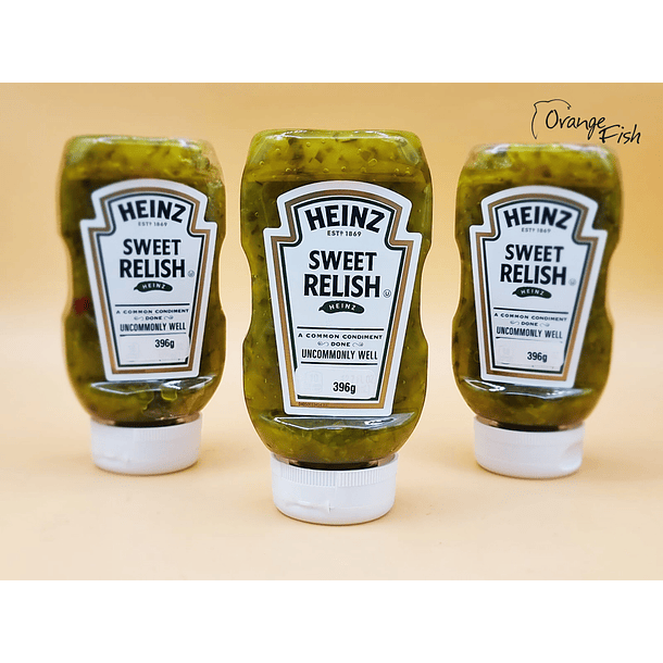 Salsa Swiss Relish Heinz 375 grs.