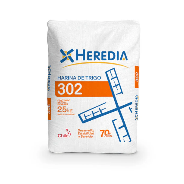 Harina 302  25 Kg. *Venta disponible local 1
