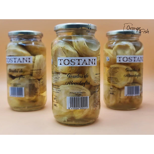 Fondos de Alcachofa Tostani 907 grs.