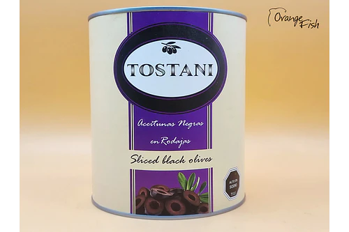 Aceituna Negras Rodajas 3 Kg.
