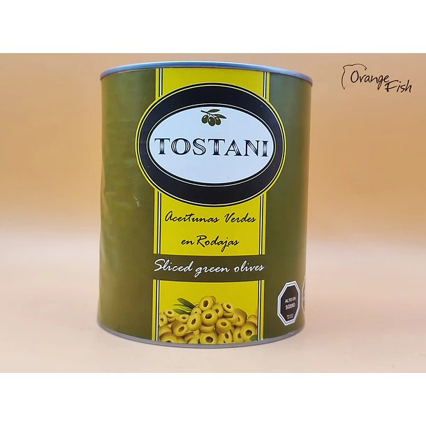 Aceitunas Verdes Rodajas 3 kg. 