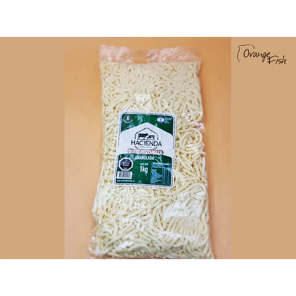 Queso Mozzarella Granulado – Hacienda del Sur Kg.