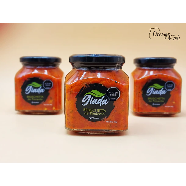 Bruschetta de Pimiento 295 grs.