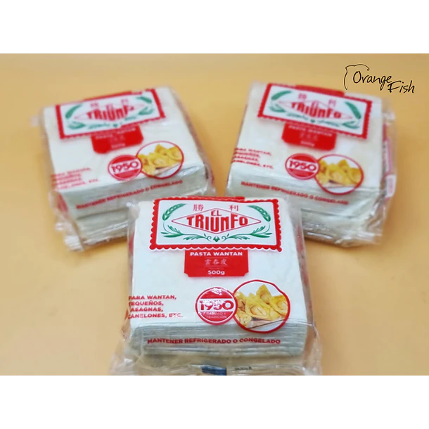 Masa Wantan Triunfo 500 grs. 