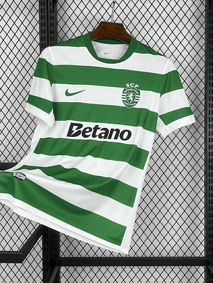 CAMISOLA DO SPORTING 25/26 VERDE E BRANCO