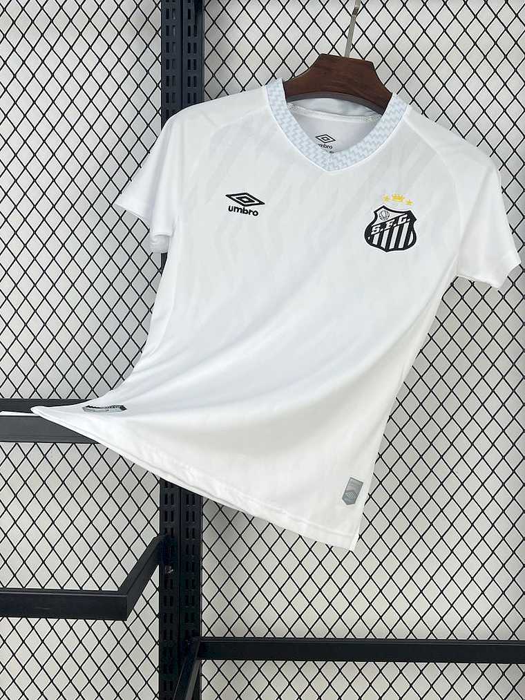 CAMISOLA FEMININA DO SANTOS 25/26 BRANCO 1