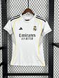 CAMISOLA FEMININA DO REAL MADRID 25/26 BRANCO - Thumbnail 1
