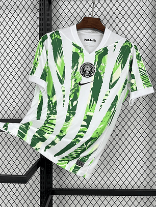CAMISOLA DA SELEÇÃO DA NIGERIA 25/26 BRANCO E VERDE