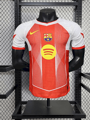 CAMISOLA VERSÃO PLAYER DO BARCELONA 25/26 VERMELHO