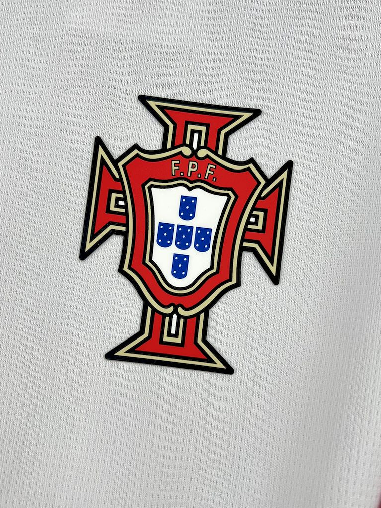 CAMISOLA DA SELEÇÃO DE PORTUGAL 25/26 BRANCO 2