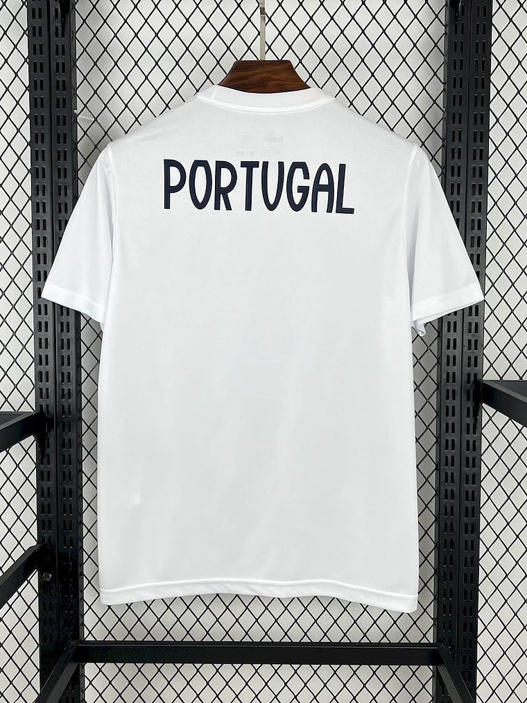 CAMISOLA DA SELEÇÃO DE PORTUGAL 25/26 BRANCO 3