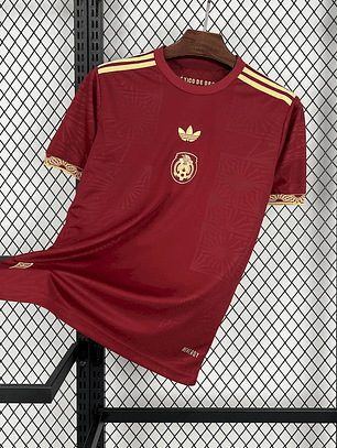 CAMISOLA DA SELEÇÃO DO MEXICO 25/26 VERMELHO
