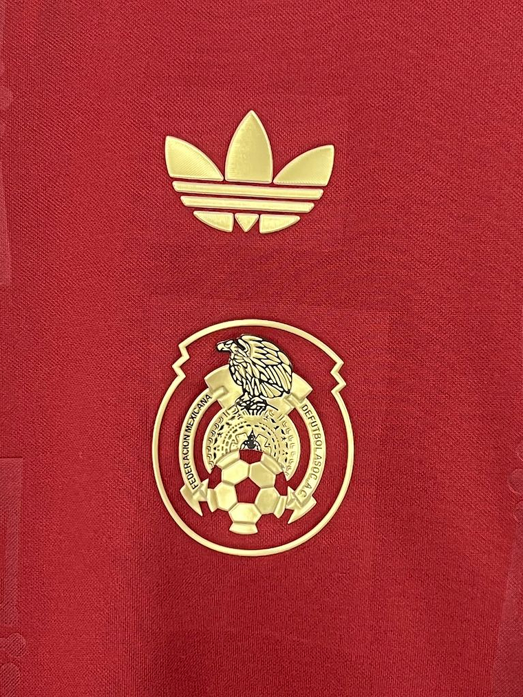 CAMISOLA DA SELEÇÃO DO MEXICO 25/26 VERMELHO 2