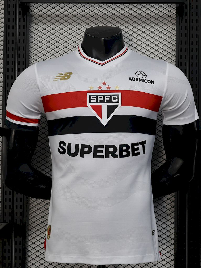 CAMISOLA VERSÃO PLAYER DO SÃO PAULO 25/26 BRANCO 1