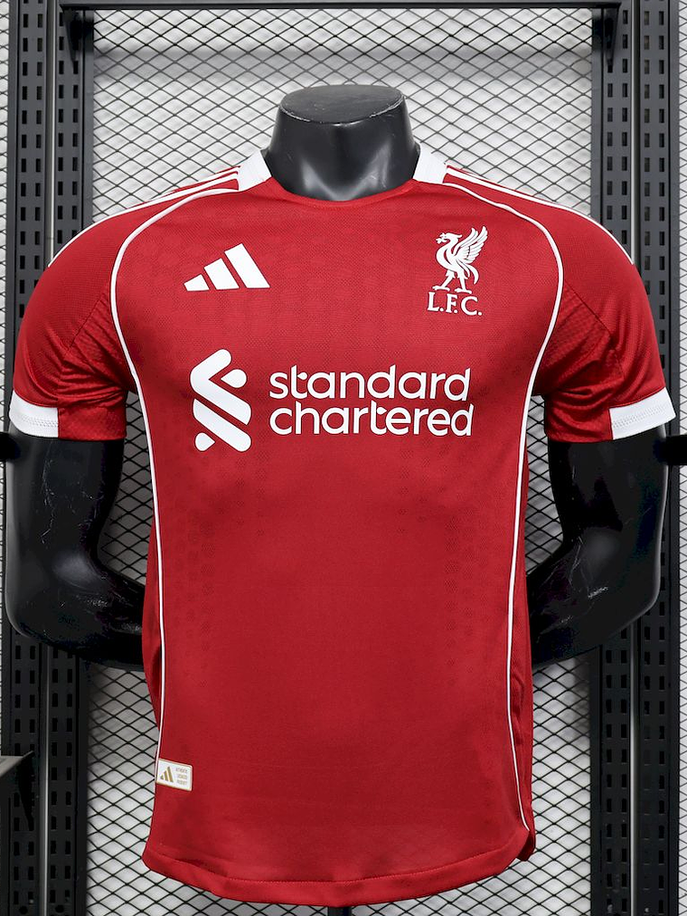 CAMISOLA VERSÃO PLAYER DO LIVERPOOL 25/26 VERMELHO 1
