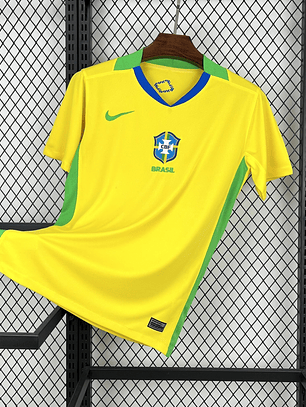 CAMISOLA DA SELEÇÃO DO BRASIL 25/26 AMARELO