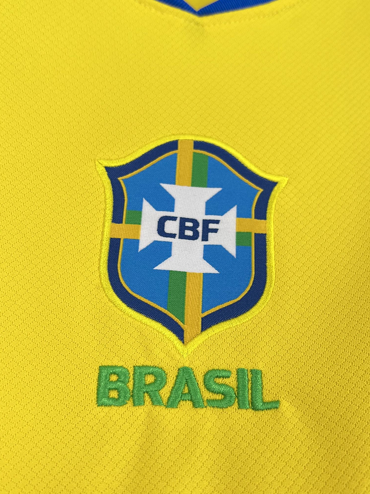 CAMISOLA DA SELEÇÃO DO BRASIL 25/26 AMARELO 2
