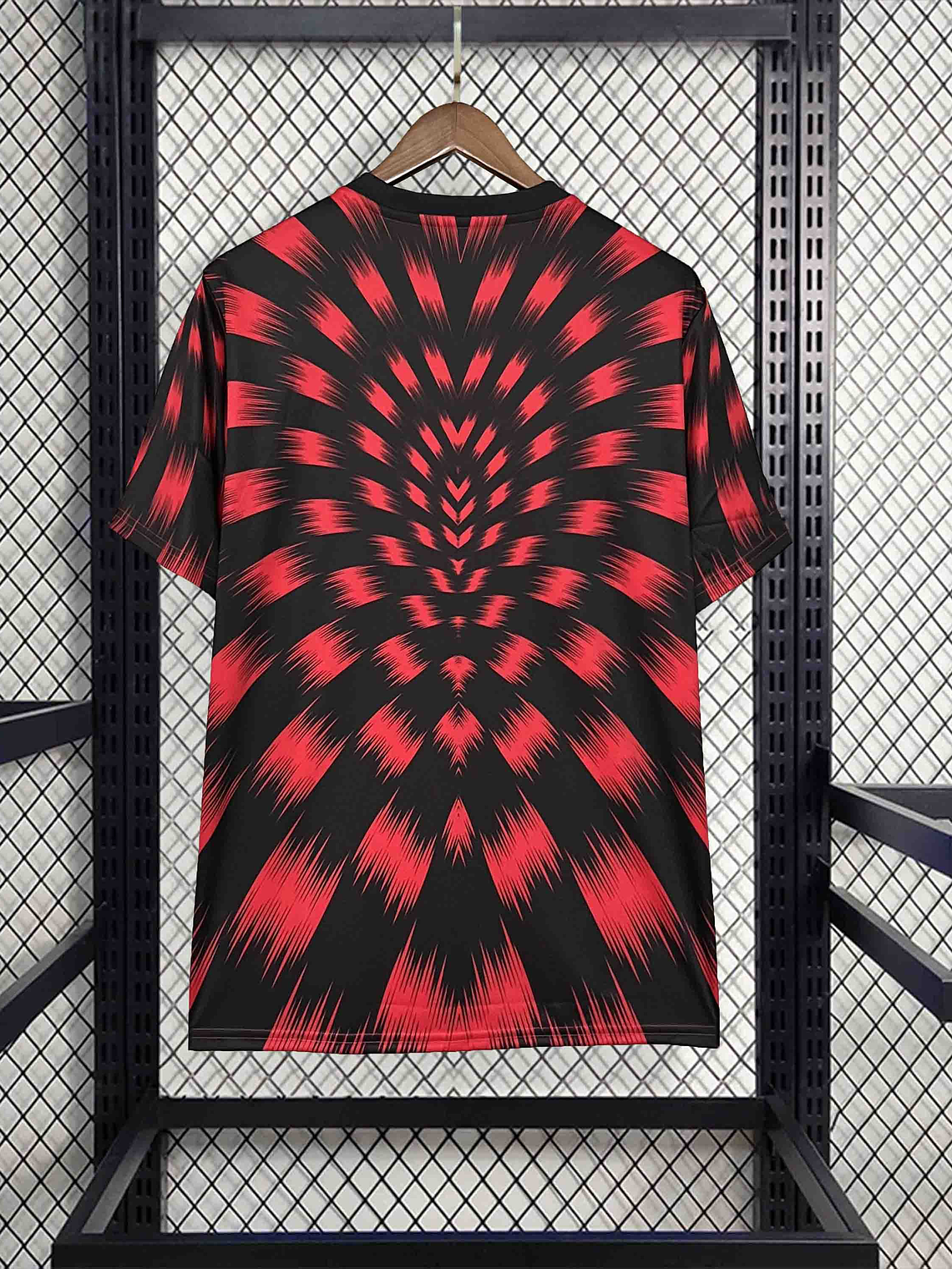 CAMISOLA DO FLAMENGO 25/26 VERMELHO E PRETO TREINO 3