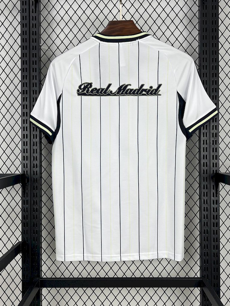 CAMISOLA DE BASEBOL DO REAL MADRID 25/26 BRANCO 6