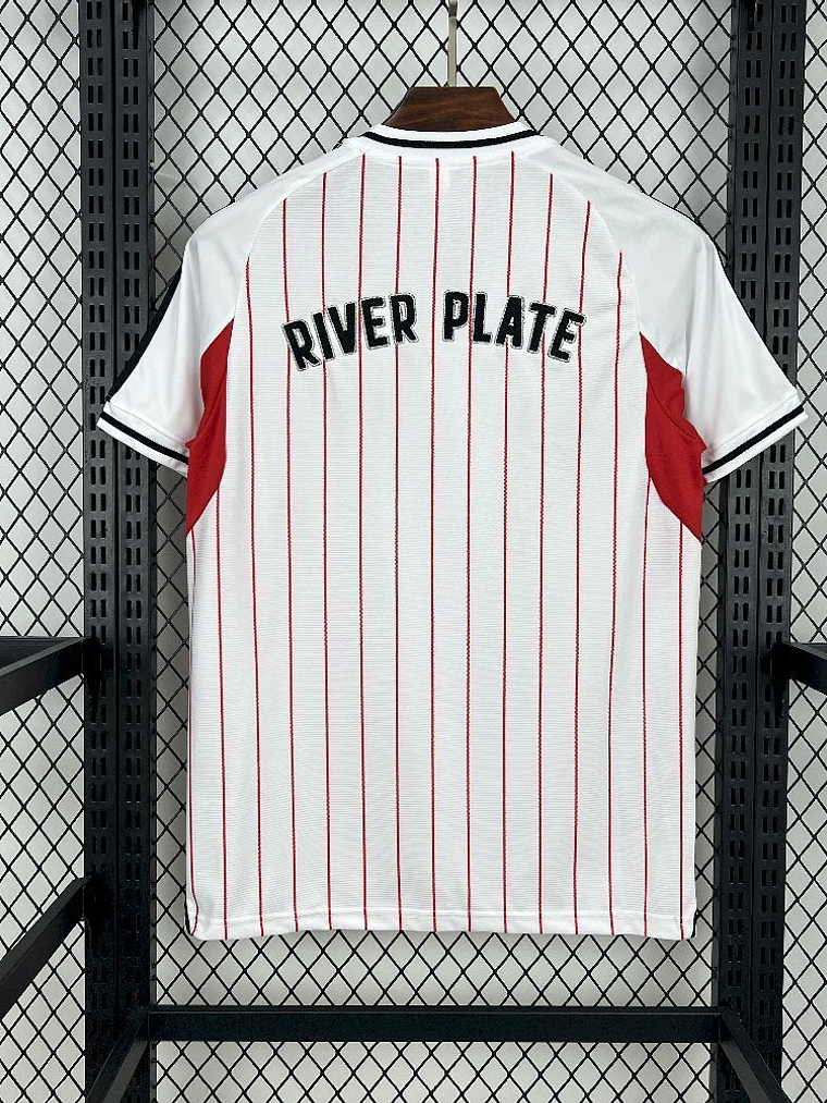 CAMISOLA DE BASEBOL DO RIVER PLATE 25/26 BRANCO 5