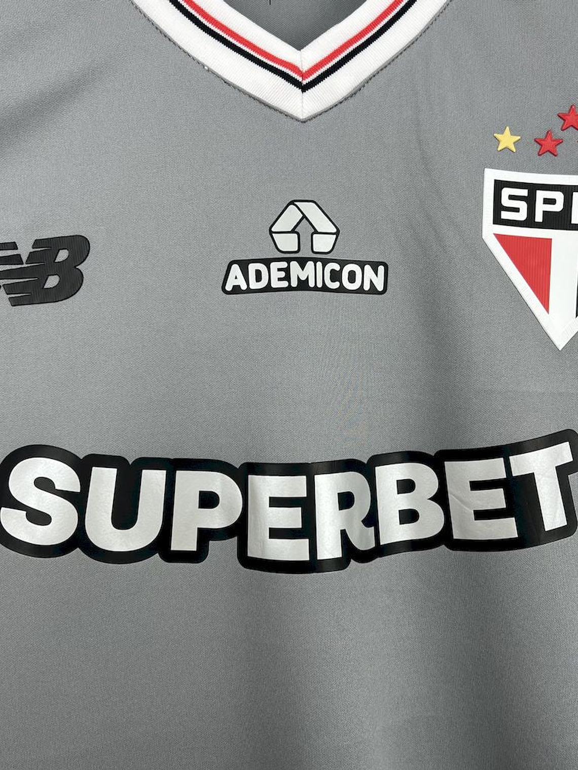 CAMISOLA DO SÃO PAULO 25/26 CINZA 2