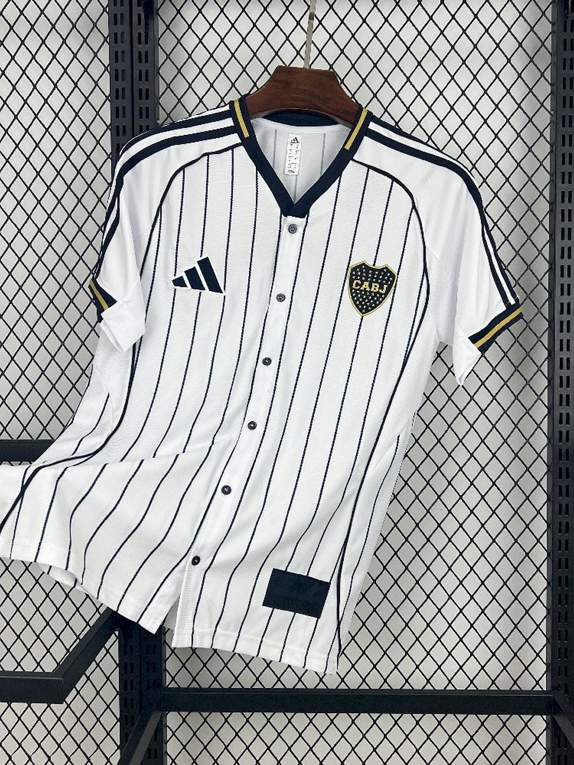 CAMISOLA DE BASEBOL DO BOCA JUNIORS 25/26 BRANCO 1