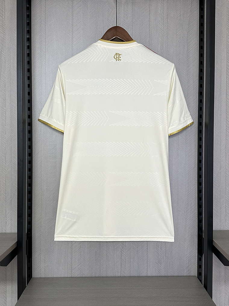 CAMISOLA DO FLAMENGO 25/26 BRANCA - PACH LIBERTADORES 3