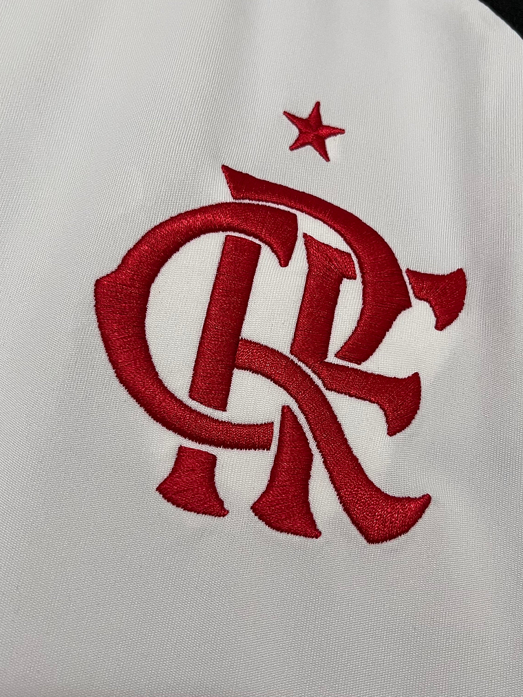 CAMISOLA DO FLAMENGO 25/26 BRANCA E VERMELHA - PACH LIBERTADORES (Cópia) 2