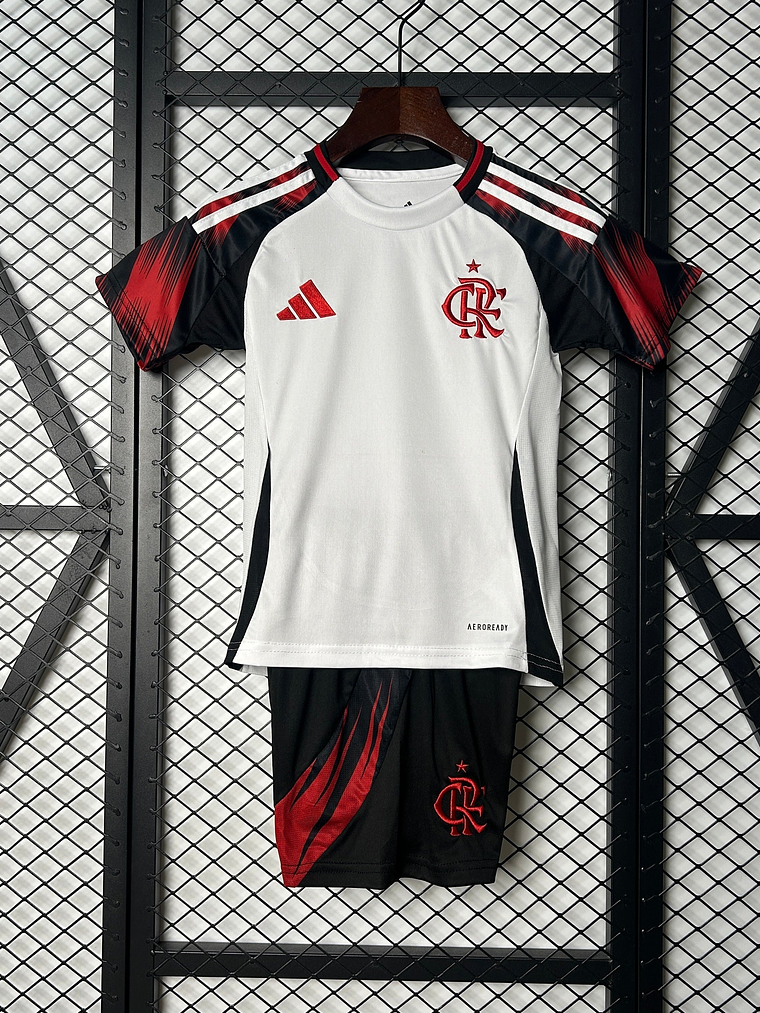 KIT INFANTIL DO FLAMENGO 25/26 BRANCO 1