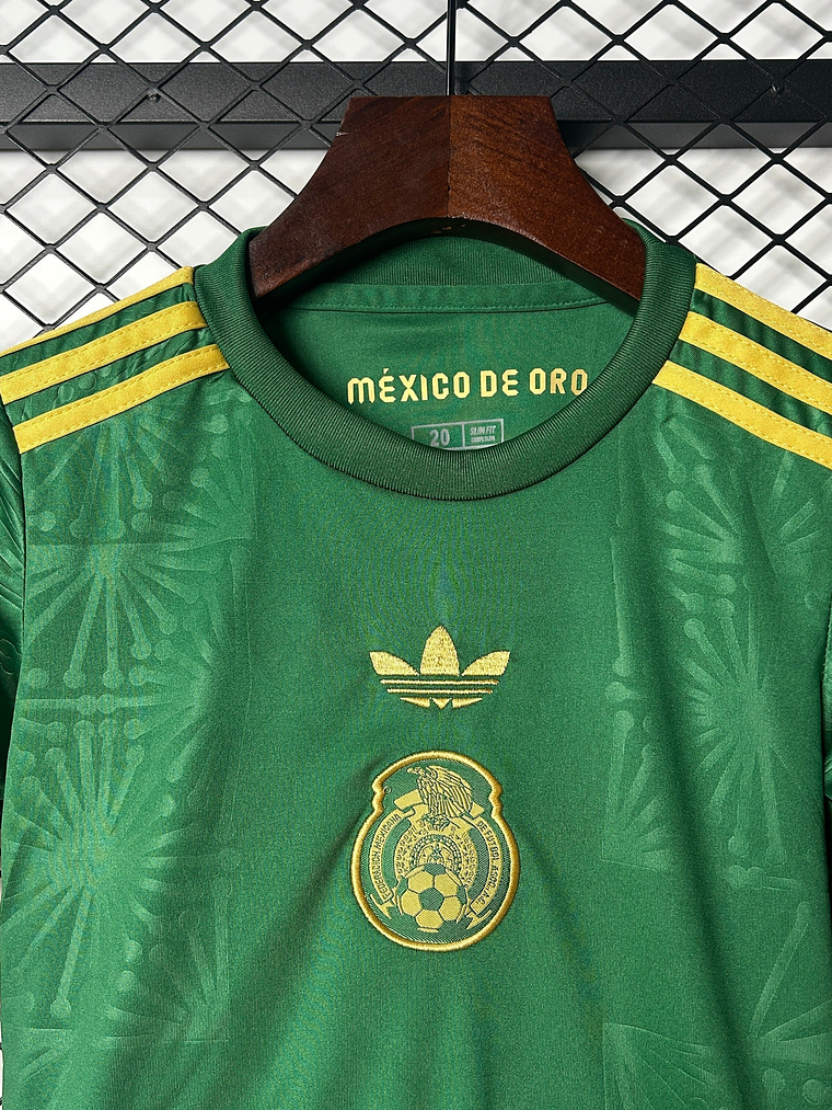 KIT INFANTIL DO MEXICO 25/26 VERDE 2