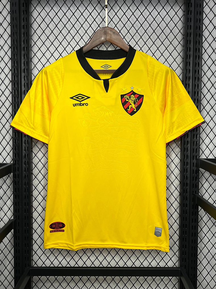 CAMISOLA DO SPORT RECIFE 25/26 AMARELO 2