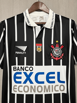 CAMISA RETRÔ DO CORINTHIANS - EXCEL ECONOMICO 1998