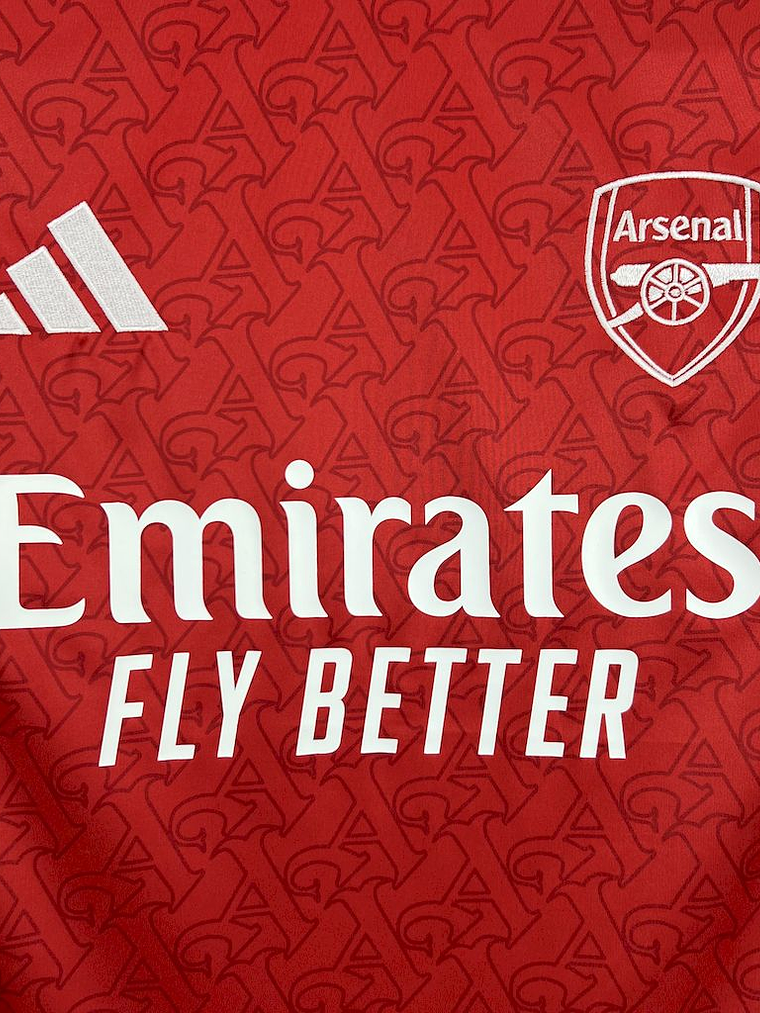 CAMISOLA DO ARSENAL 25/26 VERMELHO 2