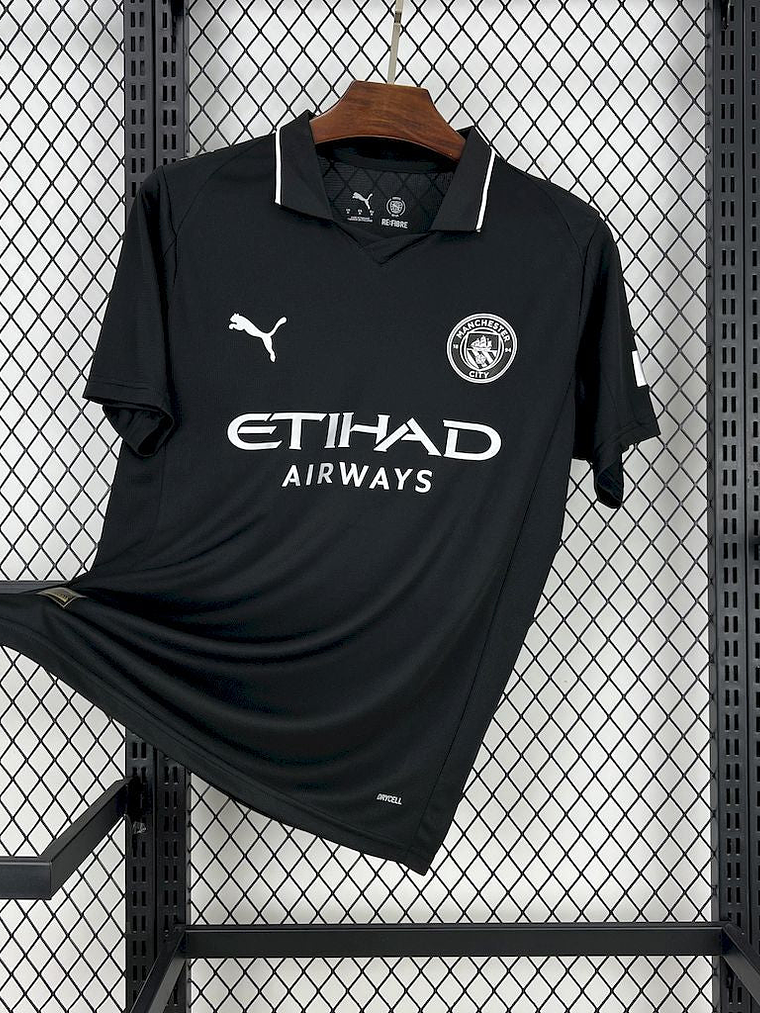 CAMISOLA DO MANCHESTER CITY 25/26 PRETO 1